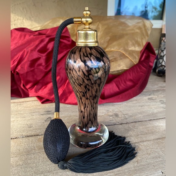 Vintage Glas Act Studios atomizer perfume bottle tortoiseshell - Picture 4 of 8